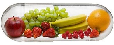Vitamíny v produktech pro mužskou sílu